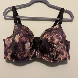 Purple multi floral Torrid Bra 40DDD